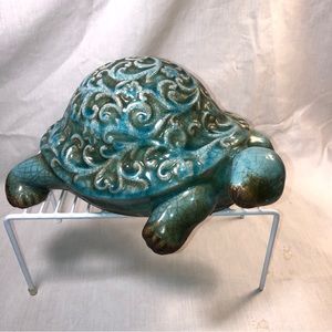 Large Ceramic Turtle.